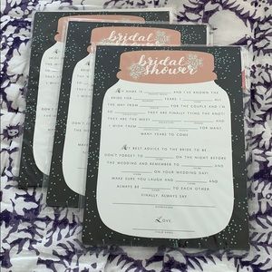 Bridal shower games